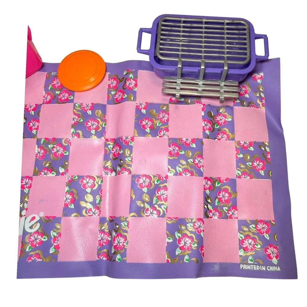 Vintage 1991 Barbie Tropical Splash Picnic Set ARCO‎ (Mattel)